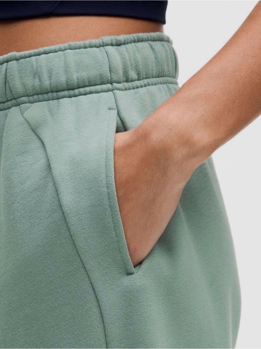 Lululemon Scuba Mid-Rise Oversized Jogger *Regular Crater Blue Women’s XXS NWOT - Picture 6 of 14